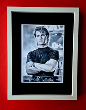 💎 ALEXANDER DULAC | PATRICK SWAYZE Hand Signed Authentic Print Ed.of 10 COA