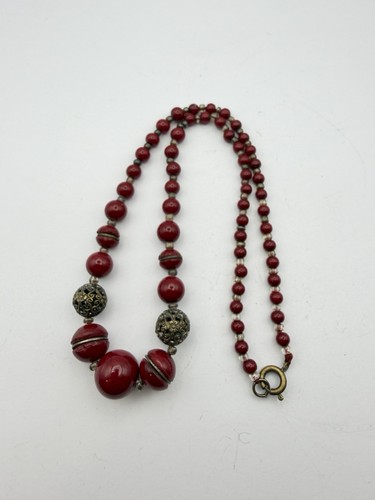 Vintage 1920s czech beaded - 1920s,