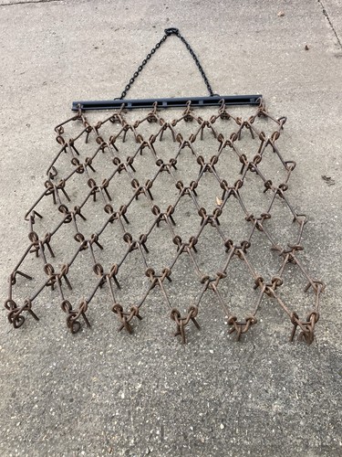 Chain harrows for compact - harrows,