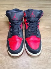 Nike Air Jordan 1 Mid GS Black