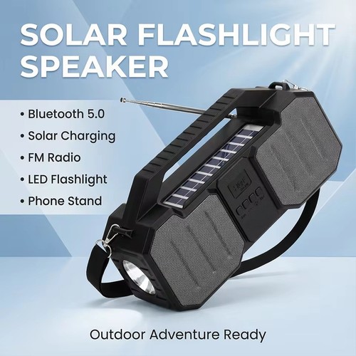 2026 solar bluetooth speaker - solar,