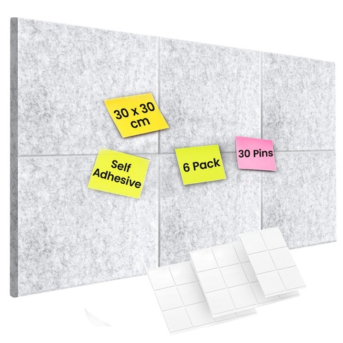 Pcs felt board tiles - 6,
