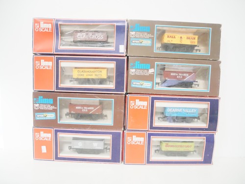 Lima gauge boxed open wagons - open,