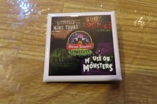 Alton Towers Scarefest Pin Badge Rare Staff Scare Maze Badges Altonville Mine