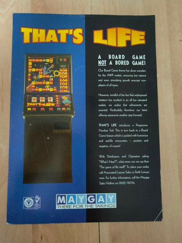 Maygay that life arcade - "that's, life"