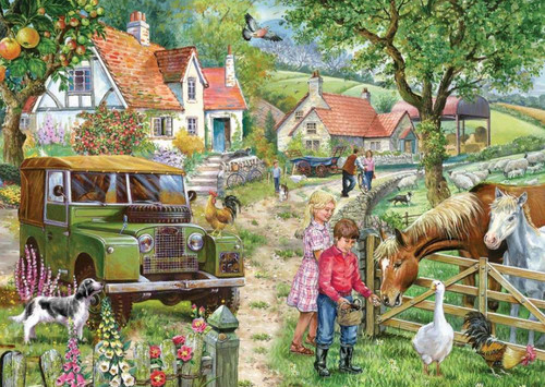 House puzzles orchard farm - orchard,