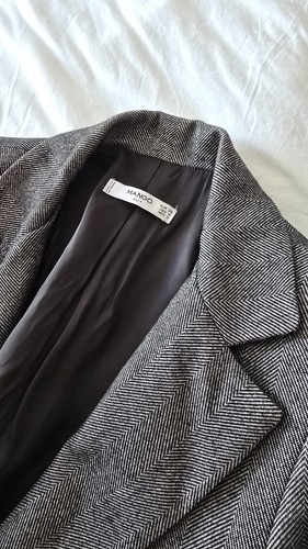 Mango women herringbone - , smart