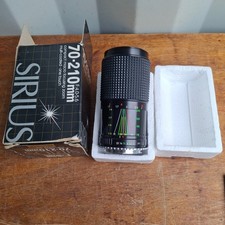 SIRIUS Macro Lens 320475 Compact Focusing Zoom Multicoated One Touch 70-210