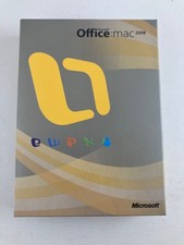 Microsoft Office Mac 2008 with