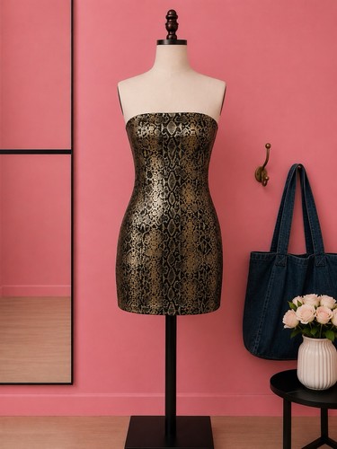 Primark strapless animal print - primark,