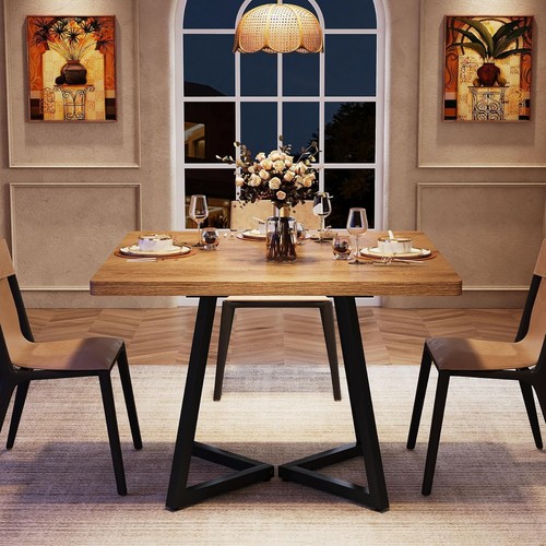 Square dining table - square,
