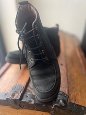 hush puppy newbuck leather
