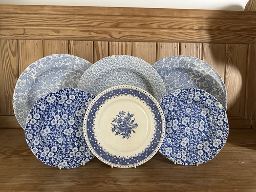 Burleigh pottery plates 6 - plates,