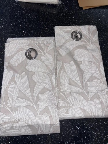 Leaf pattern blackout curtains - pattern,