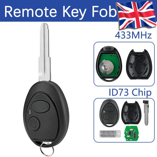 Button remote key - fob, id73