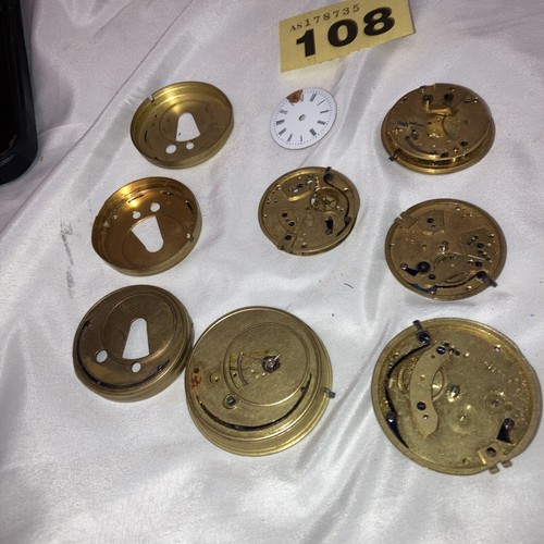 Pocket watch spares - 5.,