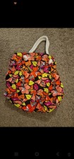 Matalan Brightly Coloured Beach Bag.