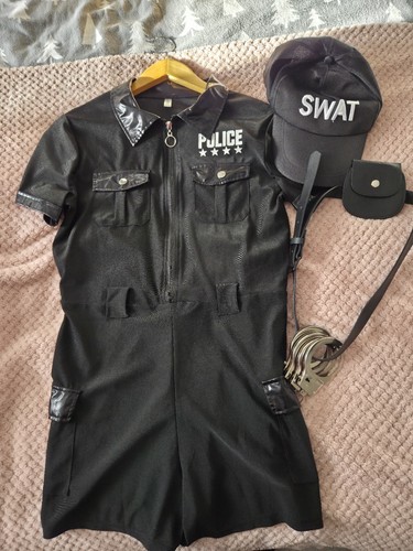 Ladies dress police uniform - dress, up
