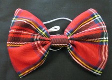 Red Tartan Items Sash Bow Tie