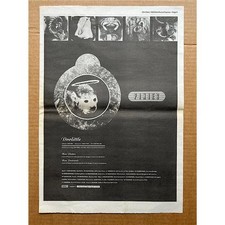 PIXIES DOOLITTLE (A) POSTER SIZED original music press advert from 1989 with tou