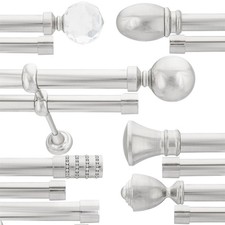 Metal Double Curtain Pole Net