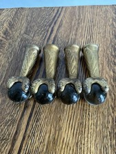 VTG Set of 4 Victorian Glass