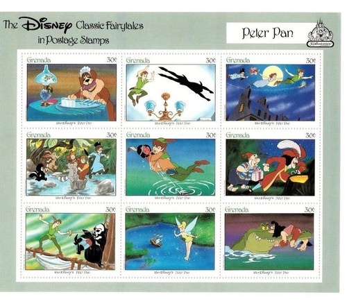 Grenada disney stamps - stamps,