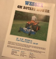 Wessex rotary mower - wessex,