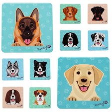 Drink Coasters Dog Medium