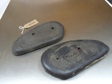 VINTAGE TRIUMPH PETROL TANK KNEE GRIP RUBBERS.POSS 5T T100 T90 T70? 6T PRE UNIT?