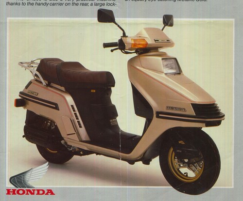 Pdf honda ch250 - honda, spacy