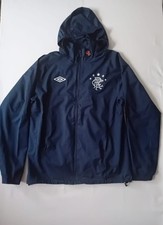 UMBRO Official 2010/2011 Rangers Tracksuit jacket Size Medium. Colour Navy blue 