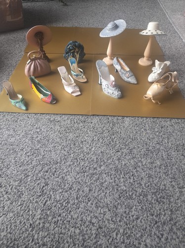 Miniture shoes hats - shoes,,
