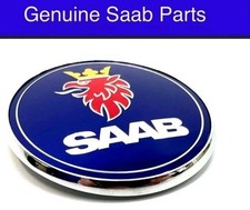 GENUINE SAAB FRONT BONNET EMBLEM/BADGE 9-3 & 9-5 - BRAND NEW 12844161