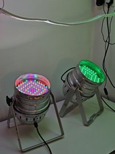 2x Lanta Fireball PAR64 RGB
