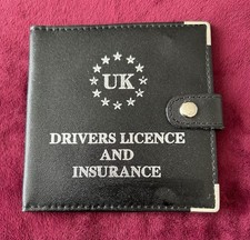 Leather Drivers Licence and