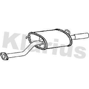 Klarius rear exhaust - klarius, tail