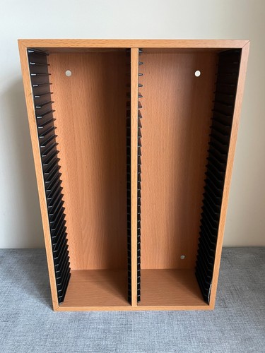 Wooden double storage - cd,