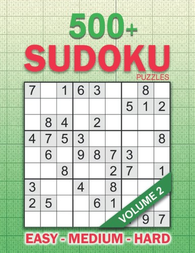 500 sudoku puzzles large - puzzles:,