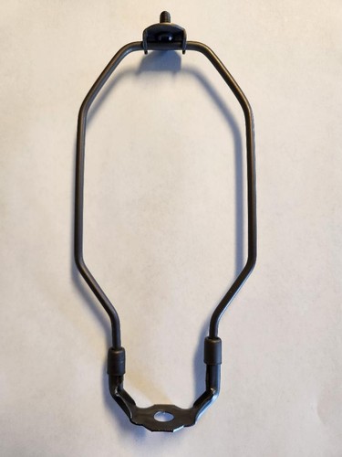 Antique brass harp - 7",