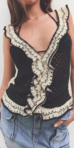 Zara pointelle crochet - zara,
