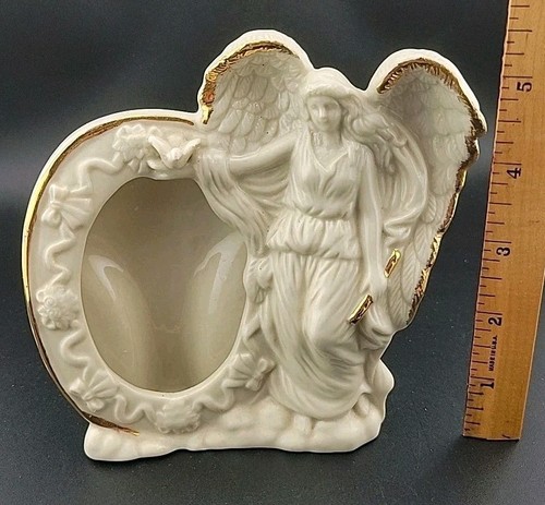 Porcelain angel picture - porcelain,