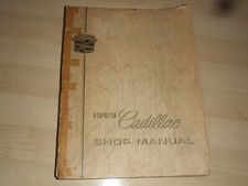 1969 Cadillac Workshop Shop Manual Car Repair