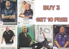 Panini 2025 PDC World Championship Base 9 Darts Scoring Machine Legend Cards