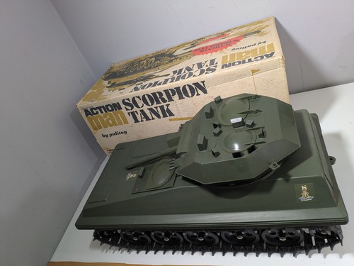 Vintage action man scorpion - action,