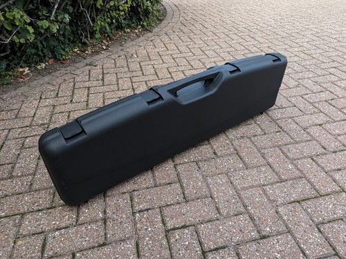 Italian black plastic rifle - italian,