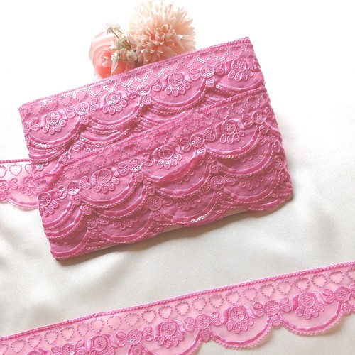 New yards pink - yards, organza