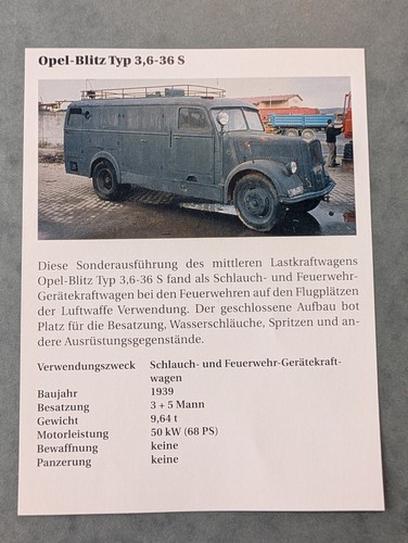 Opel blitz type 36 - opel-blitz, 3,6-36