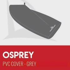 Osprey Boat Cover - Boom Up - PVC Grey