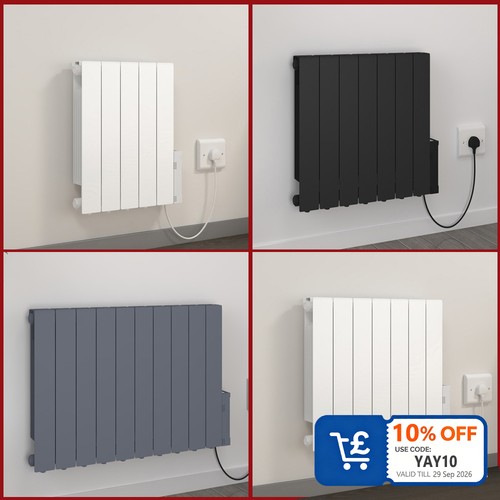 Electric oil filled radiator - filled,